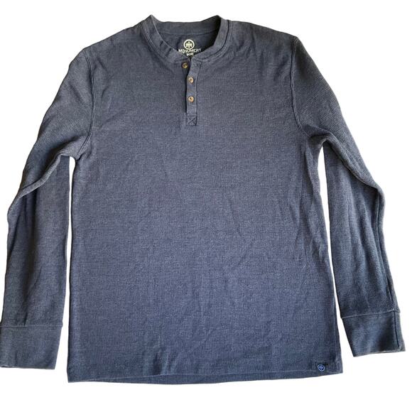 Monument Men Long Sleeve Tee for Spring or Fall, size XL, Blue - Picture 1 of 7